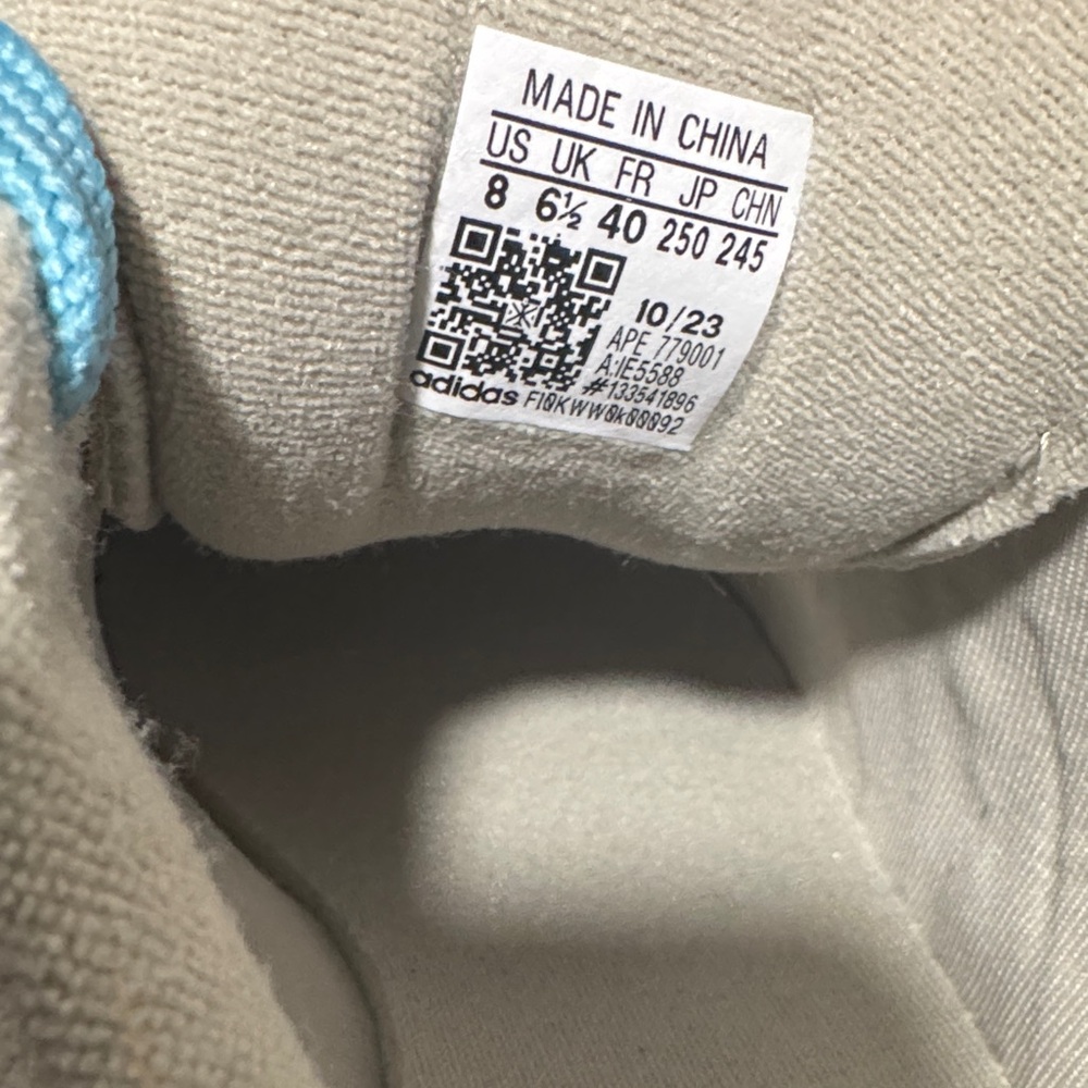 adidas Women's Sneakers in Gray and Blue - Picture 13 of 13